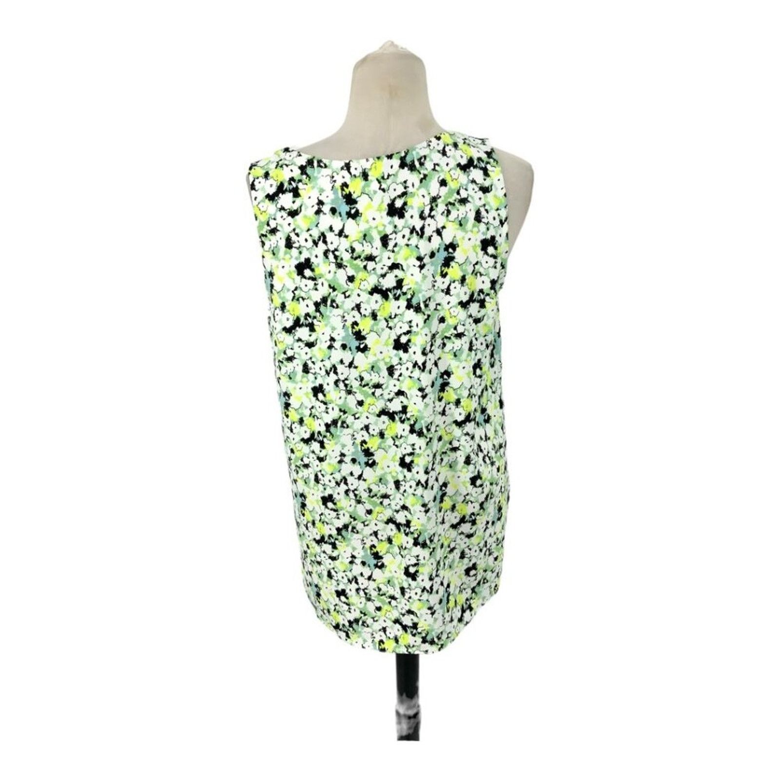 Nordstrom Nordstrom Green Floral Tank Top Size Medium NWOT $60 MSRP Size M / US 6-8 / IT 42-44 - 7 Thumbnail