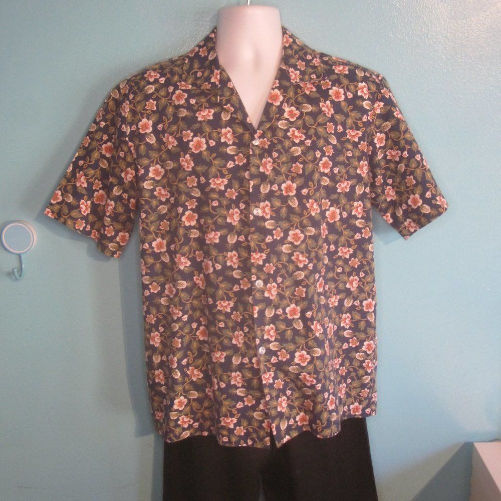 Vintage Mens Hawaiian Shirt Size M Innie Fashion, Inc. Size US M / EU 48-50 / 2 - 6 Thumbnail