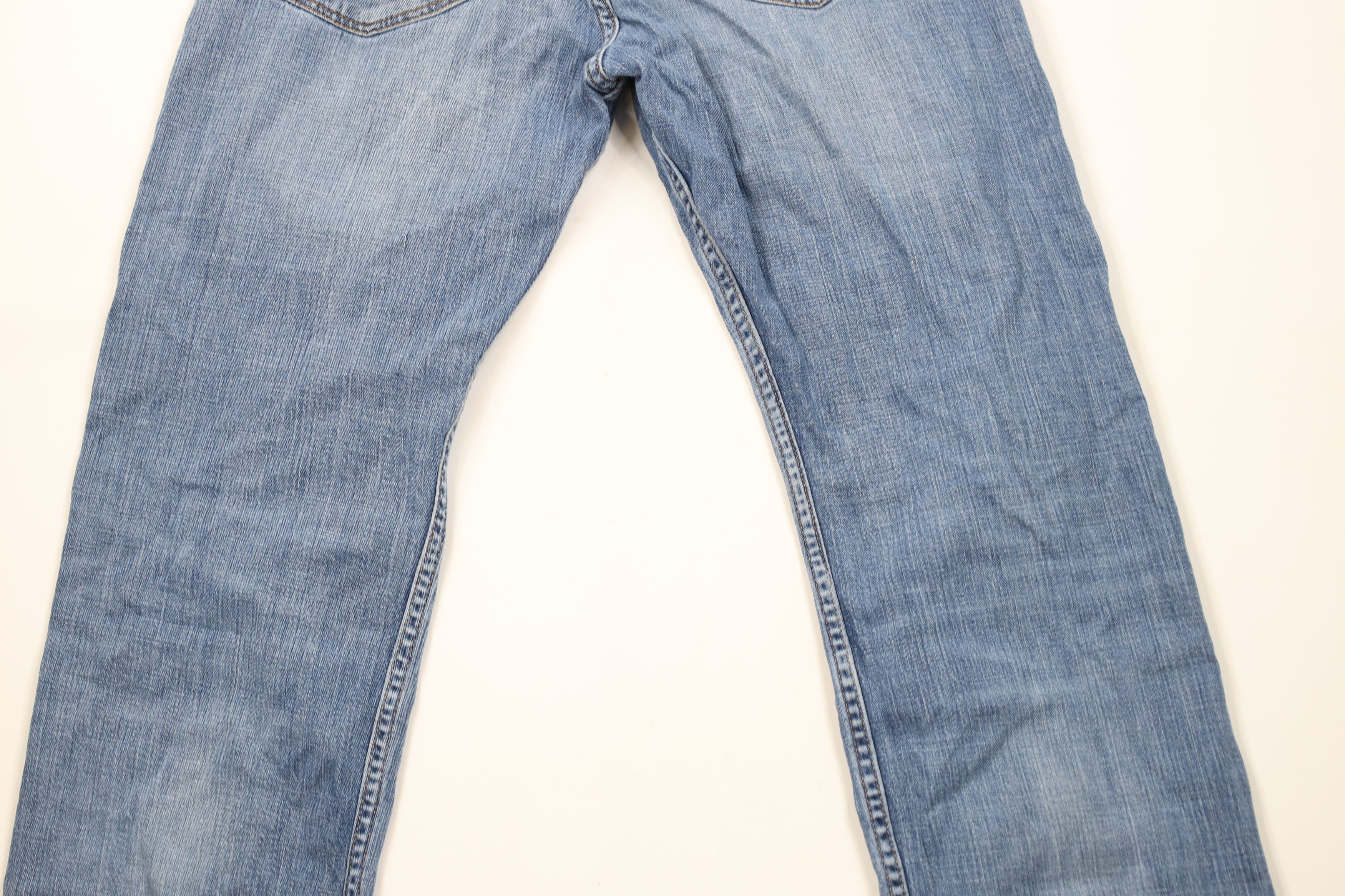 Levi's × Vintage Vintage Y2K Levis 505 Regular Fit Straight Leg Jeans Blue Size US 32 / EU 48 - 14 Thumbnail