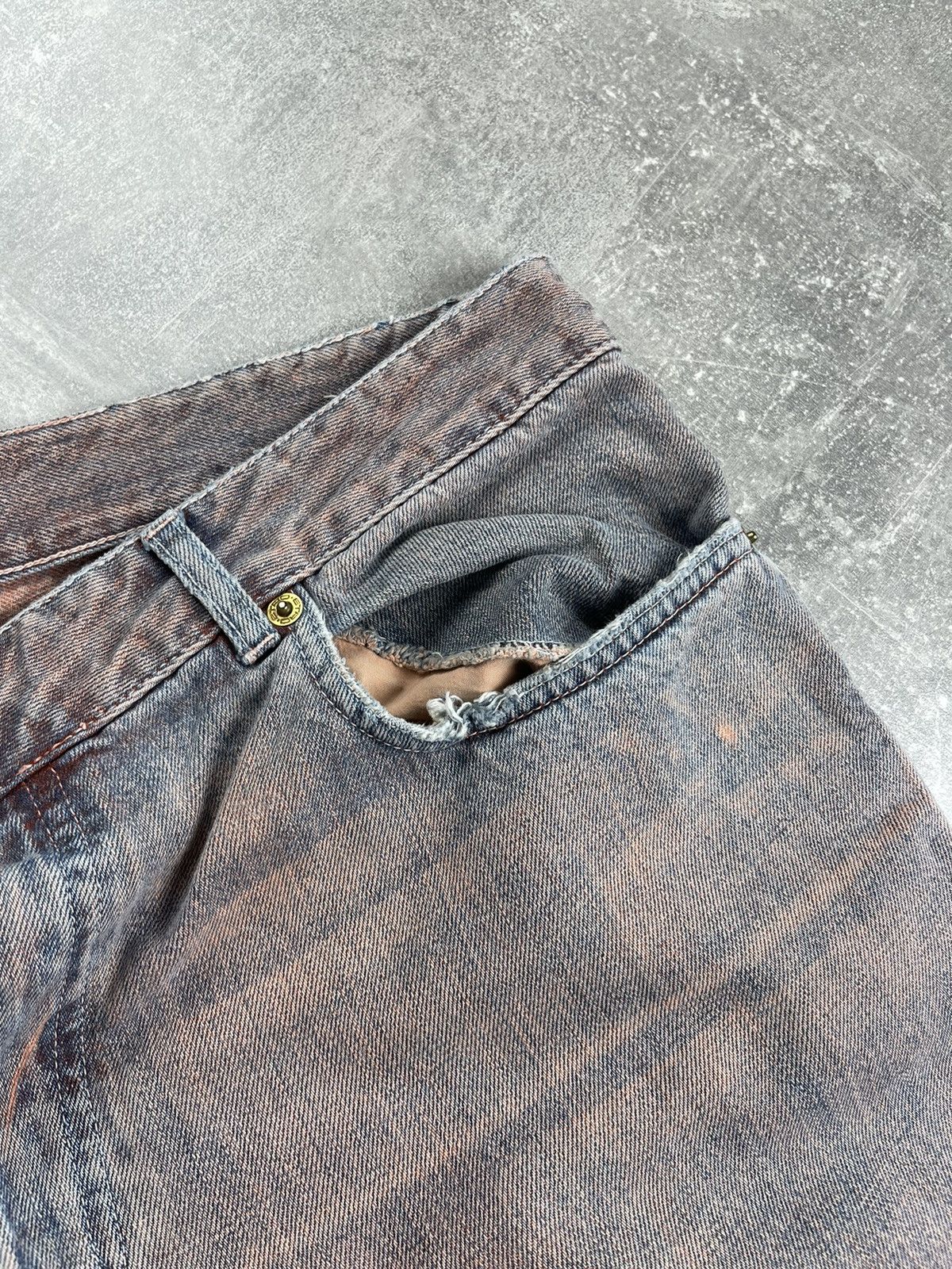 Etro Etro Vintage Denim Jeans Blue Washed Brick Size 34 Size US 34 / EU 50 - 14 Thumbnail