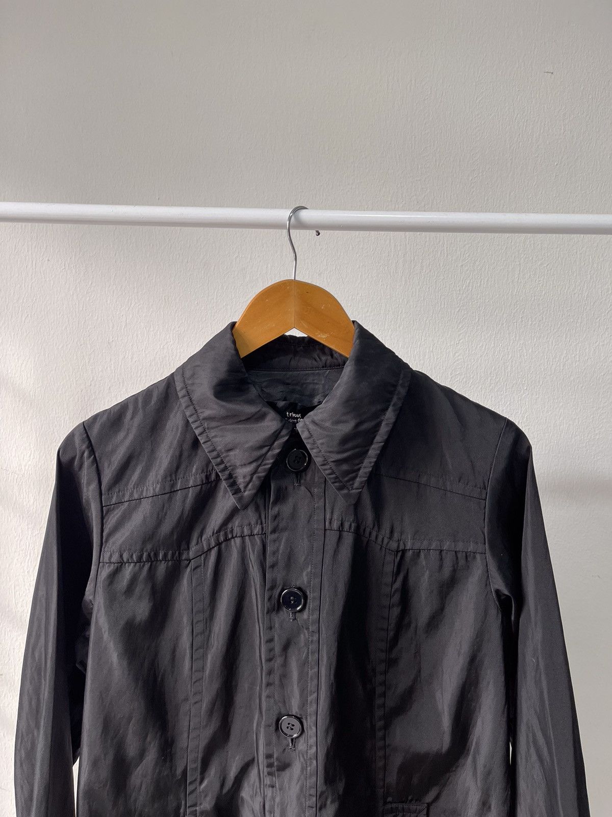 Comme des Garcons × Rei Kawakubo × Tricot Comme des Garcons 2001 Tricot Comme Des Garçons Long Jacket parka Size S / US 4 / IT 40 - 4 Thumbnail