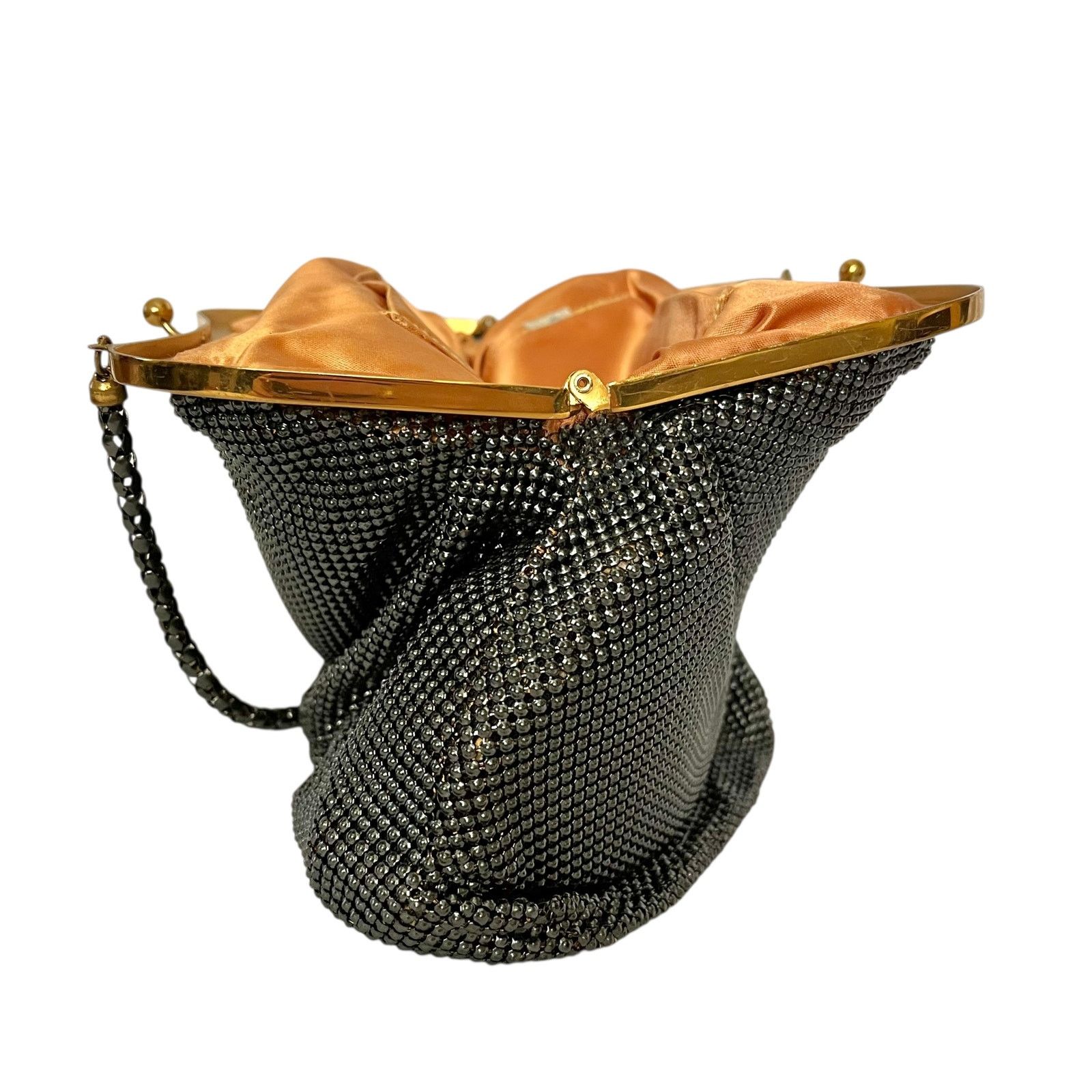 Vintage 1930s Whiting & Davis Vintage Metal Mesh Evening Bag Size ONE SIZE - 7 Thumbnail