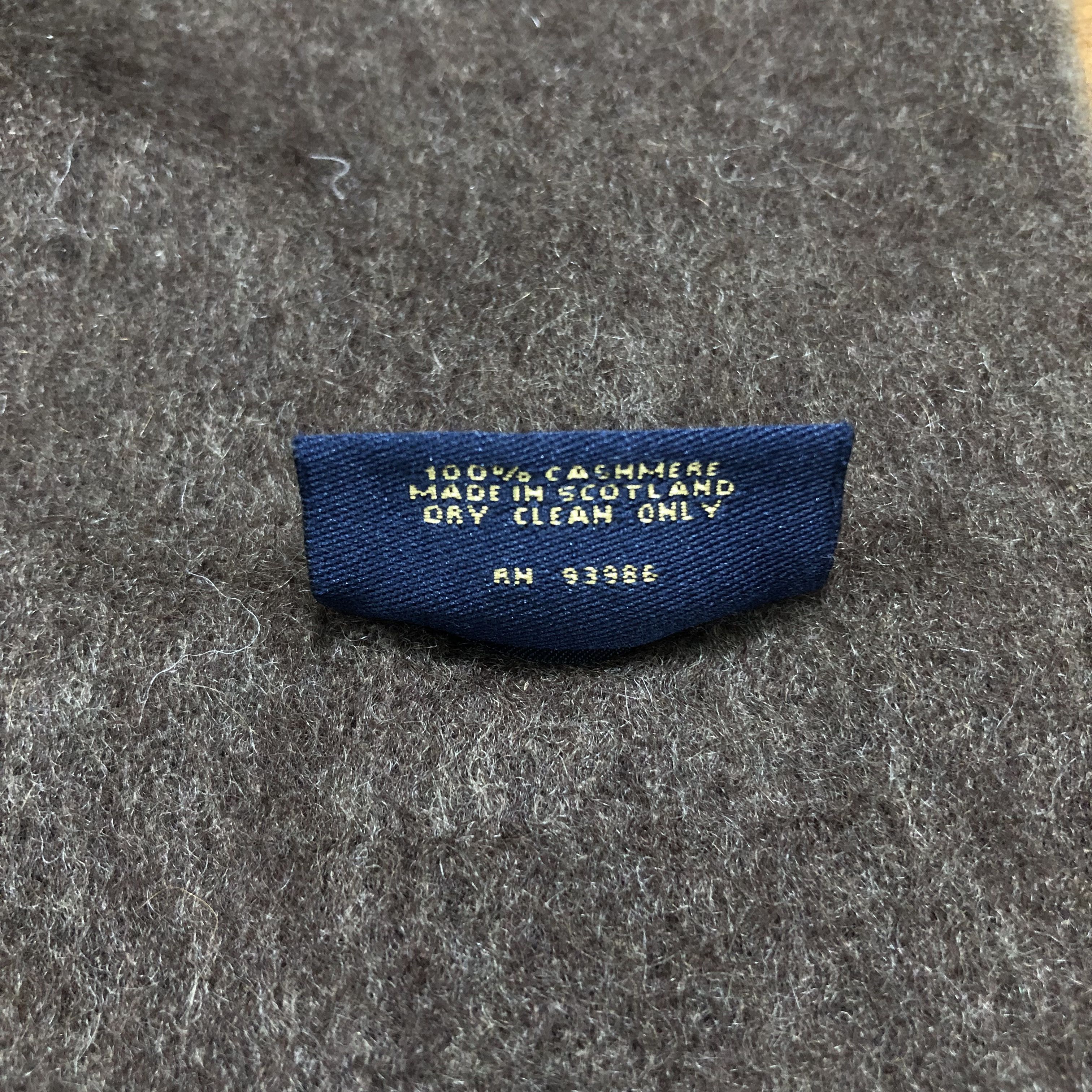 Brooks Brothers × Vintage Vintage Brooks Brother Scarf Muffler MF195 Size ONE SIZE - 4 Thumbnail