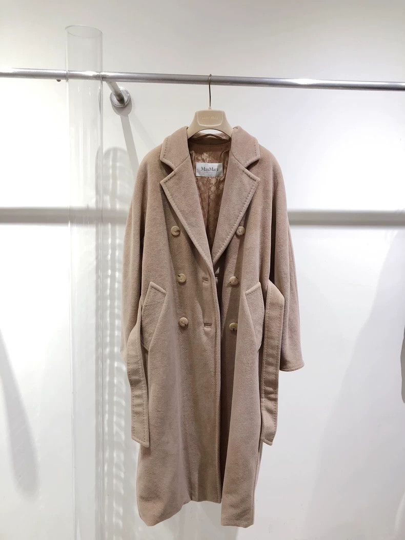Max Mara Max Mara 101801 Camel Coat Size S / US 4 / IT 40 - 2 Thumbnail