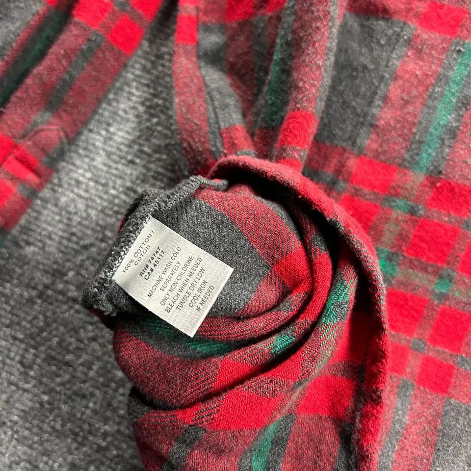 Other Natural Reflections Flannel Shirt Womens 2X Plaid Red Size ONE SIZE - 8 Thumbnail