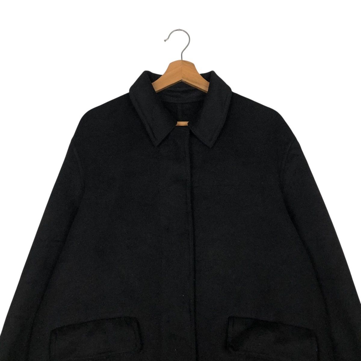 JW Anderson 🔥RICH BLACK OVERSIZED LONG JACKET WOOL JW ANDERSON UNIQLO Size US M / EU 48-50 / 2 - 3 Thumbnail