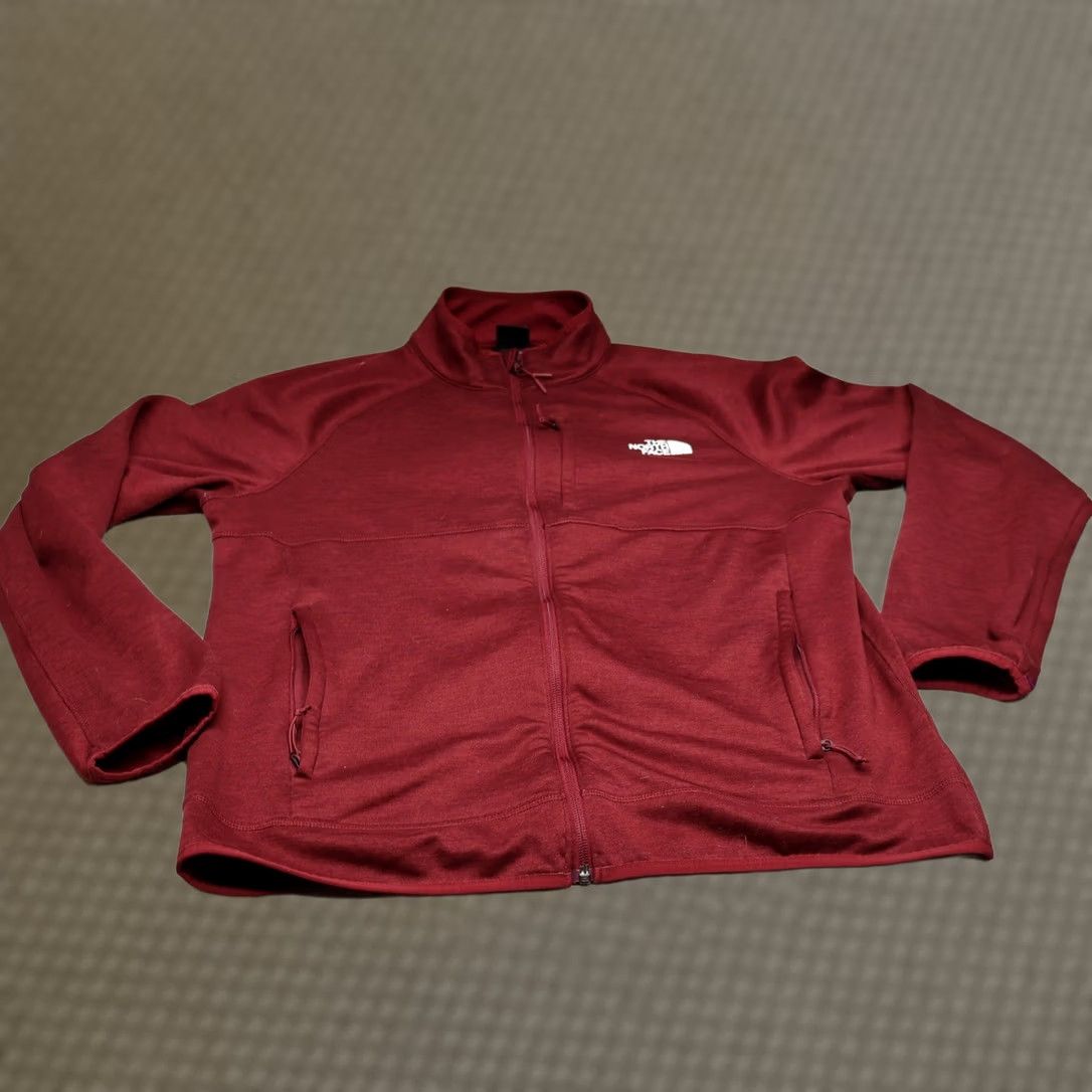 The North Face The North Face Canyonlands Fleece Jacket Mens Large Red Soft Full Zip Hiking Outdoor Size US L / EU 52-54 / 3 - 1 Thumbnail