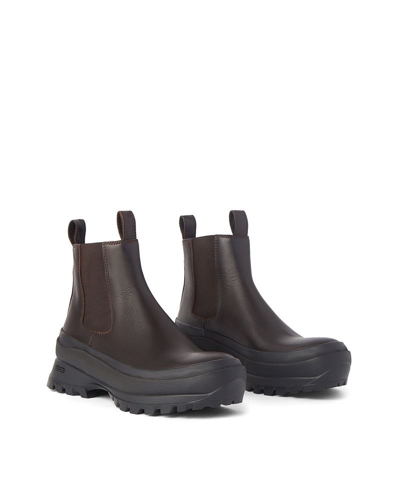 Jil Sander o1y1124 Chelsea Boots in Brown | Grailed display picture 2
