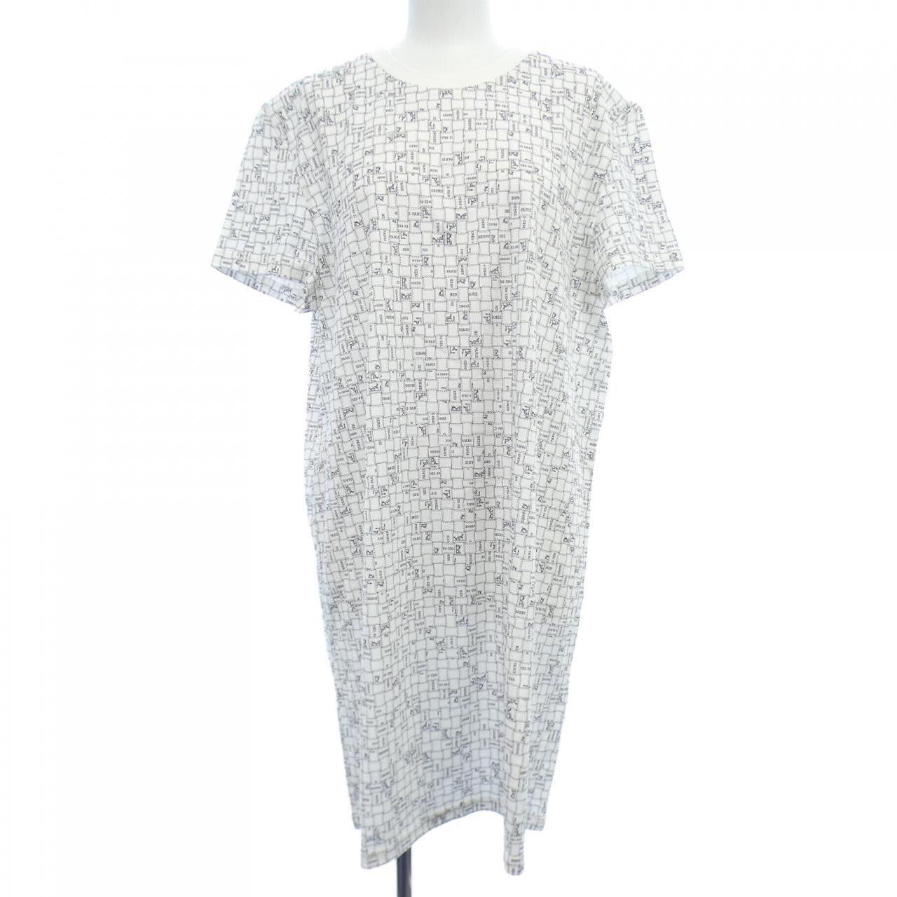 Hermes Hermes Hermes Cut Dress Textile Dresses DUTY FREE for USA Size ONE SIZE - 1 Thumbnail
