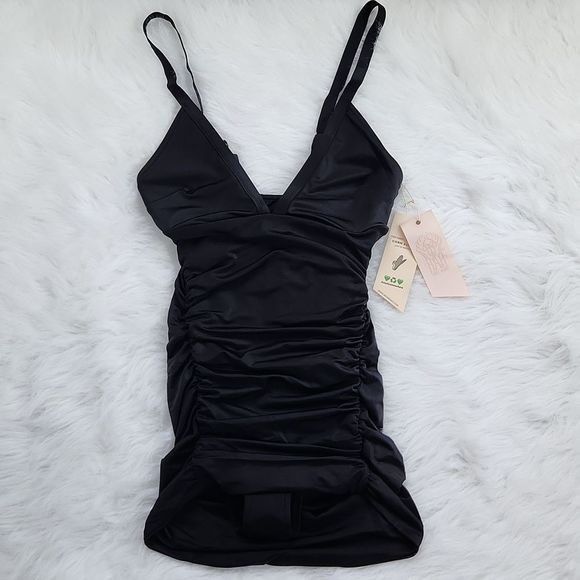 We Are HaH It Suits U Black Convertible One Piece