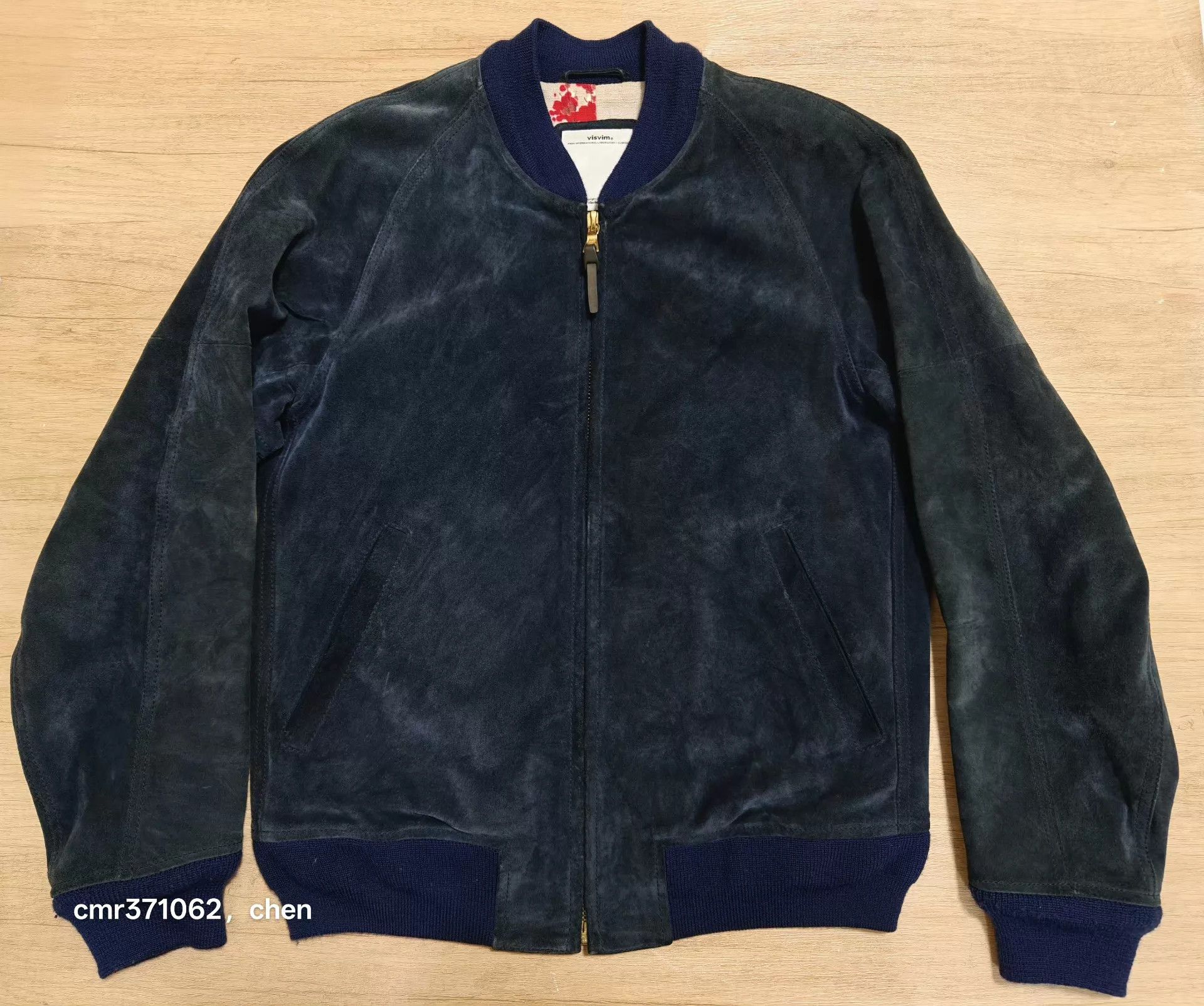 Visvim visvim 14AW Varsity Jacket Navy 1 (95 New, Slim) Size US S / EU 44-46 / 1 - 1 Thumbnail
