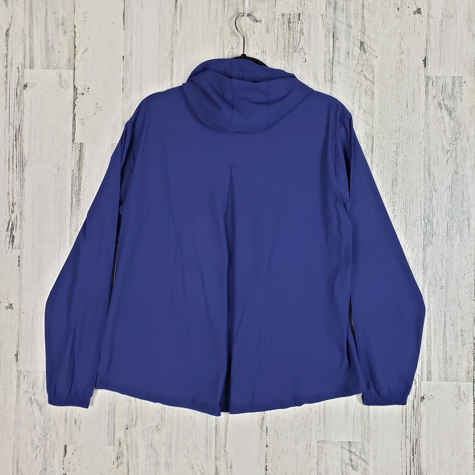 Other NWT Iris & Ink Hooded Zip Up Blue Performance Jacket Large Size L / US 10 / IT 46 - 8 Thumbnail