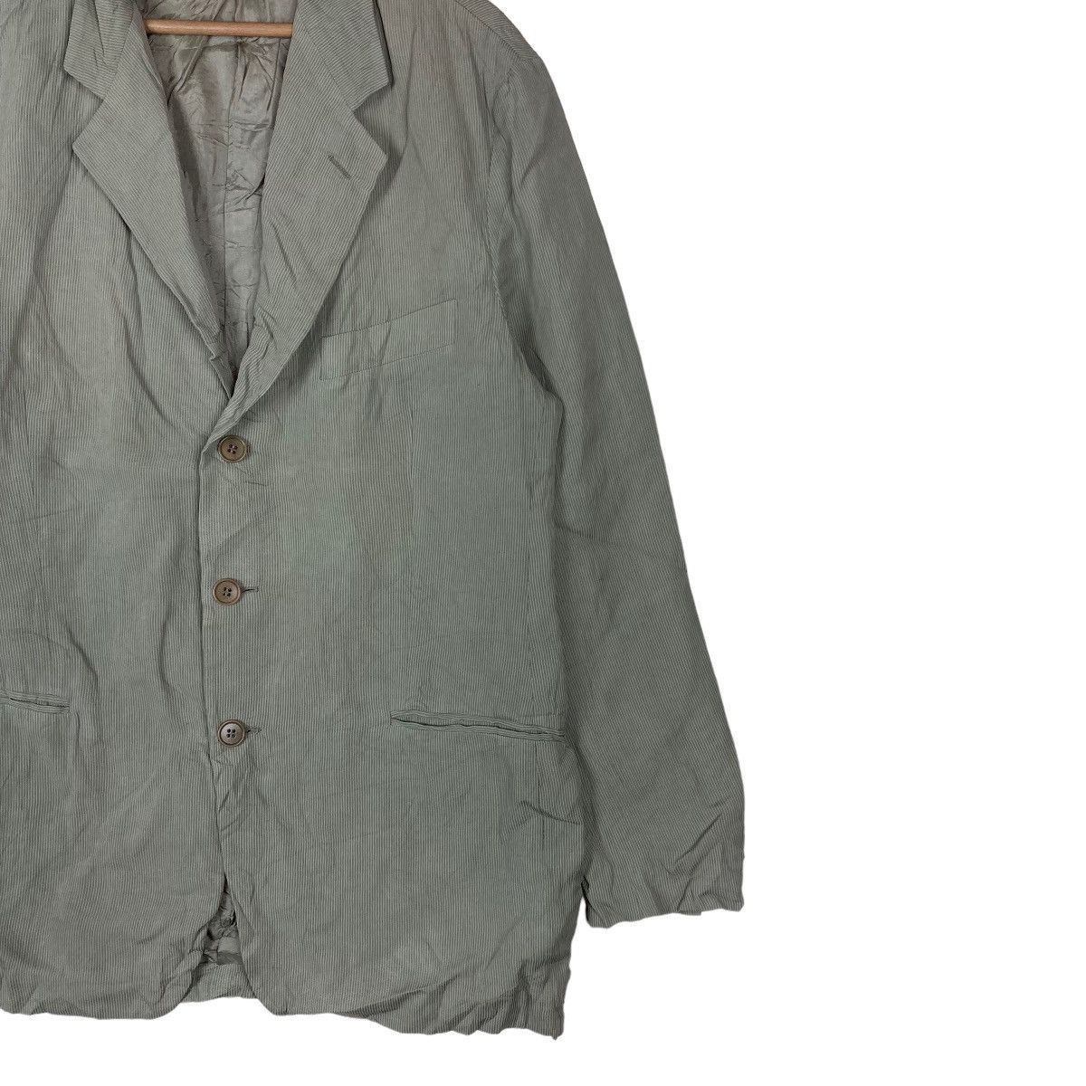 Emporio Armani Vintage Emporio Armani Flat Button Coat Jacket Size US M / EU 48-50 / 2 - 3 Thumbnail