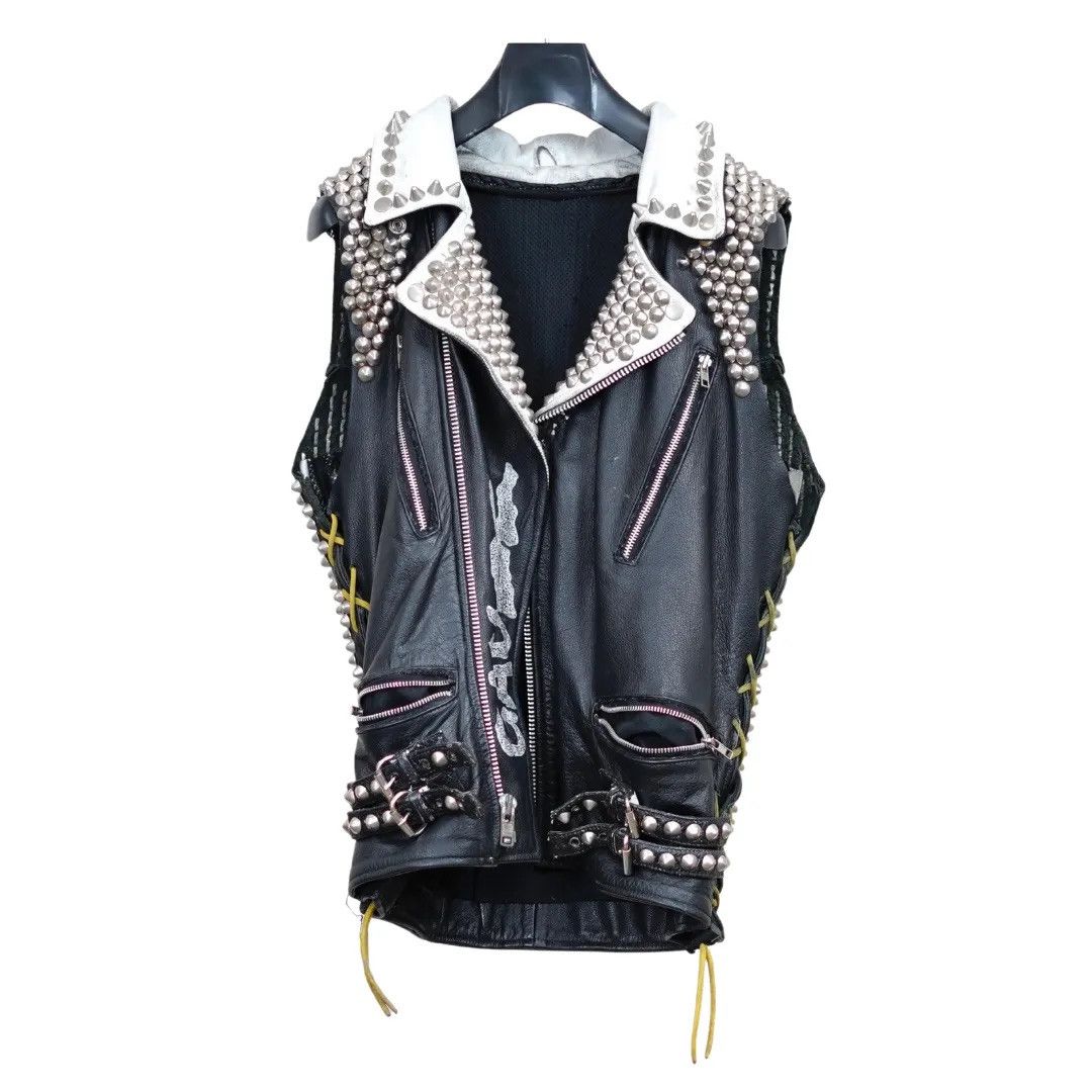 Vintage Vintage Sleeveless Riders Jacket Size US S / EU 44-46 / 1 - 1 Thumbnail