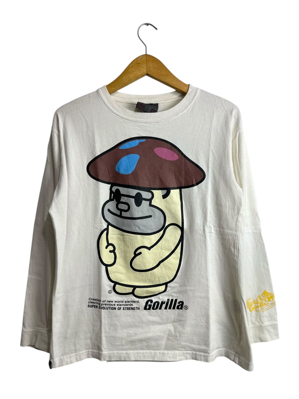 20471120 GORILLA BACK AND HIT LONG SLEEVE TEE Size US M / EU 48-50 / 2 - 1 Thumbnail