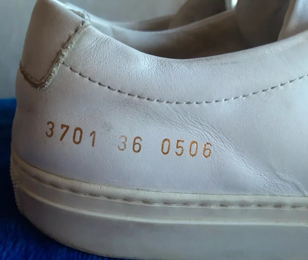 Common Projects Common Projects Achilles Sneakers Size 36 Leather White Size US 5.5 / IT 35.5 - 2 Thumbnail