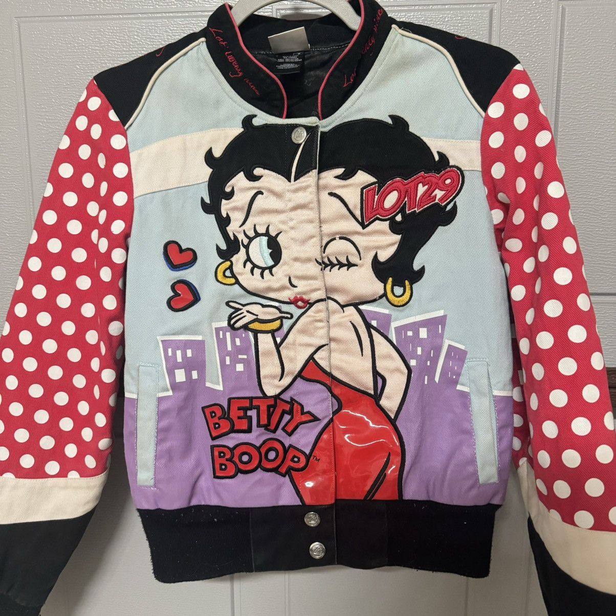 NASCAR × Vintage Vintage 90s y2k Betty Boop Racing Nascar Jacket Size M / US 6-8 / IT 42-44 - 2 Thumbnail