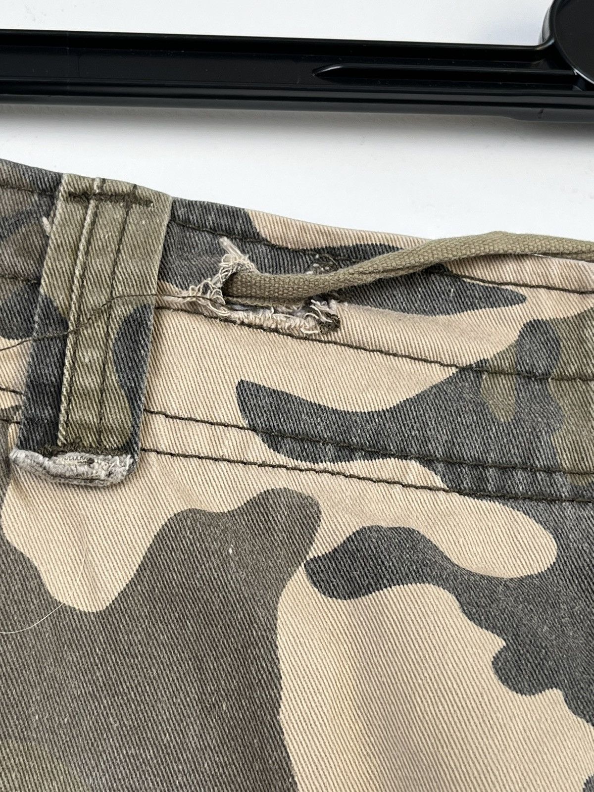 Vintage Vintage Military Cargo Camo Shorts Size US 32 / EU 48 - 6 Thumbnail
