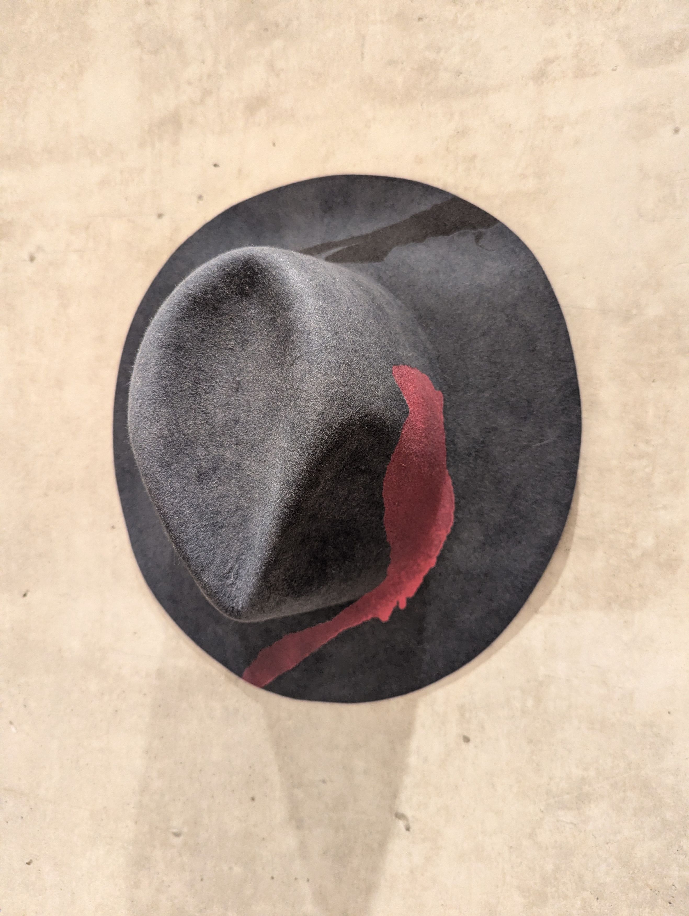 Reinhard Plank Hand-painted Felt Hat Size ONE SIZE - 4 Thumbnail