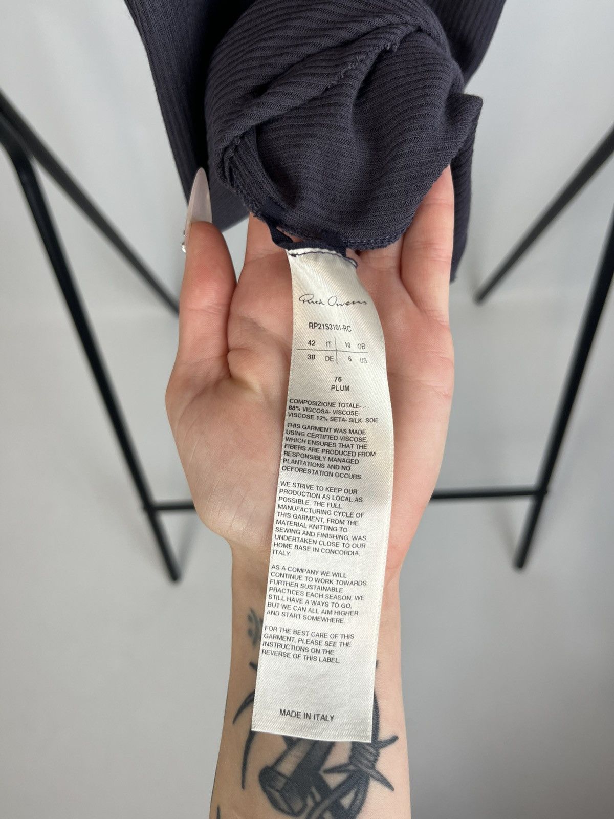 Rick Owens Tanktop Top Rick Owens Phlegethon S/S 2021 Size M / US 6-8 / IT 42-44 - 4 Thumbnail