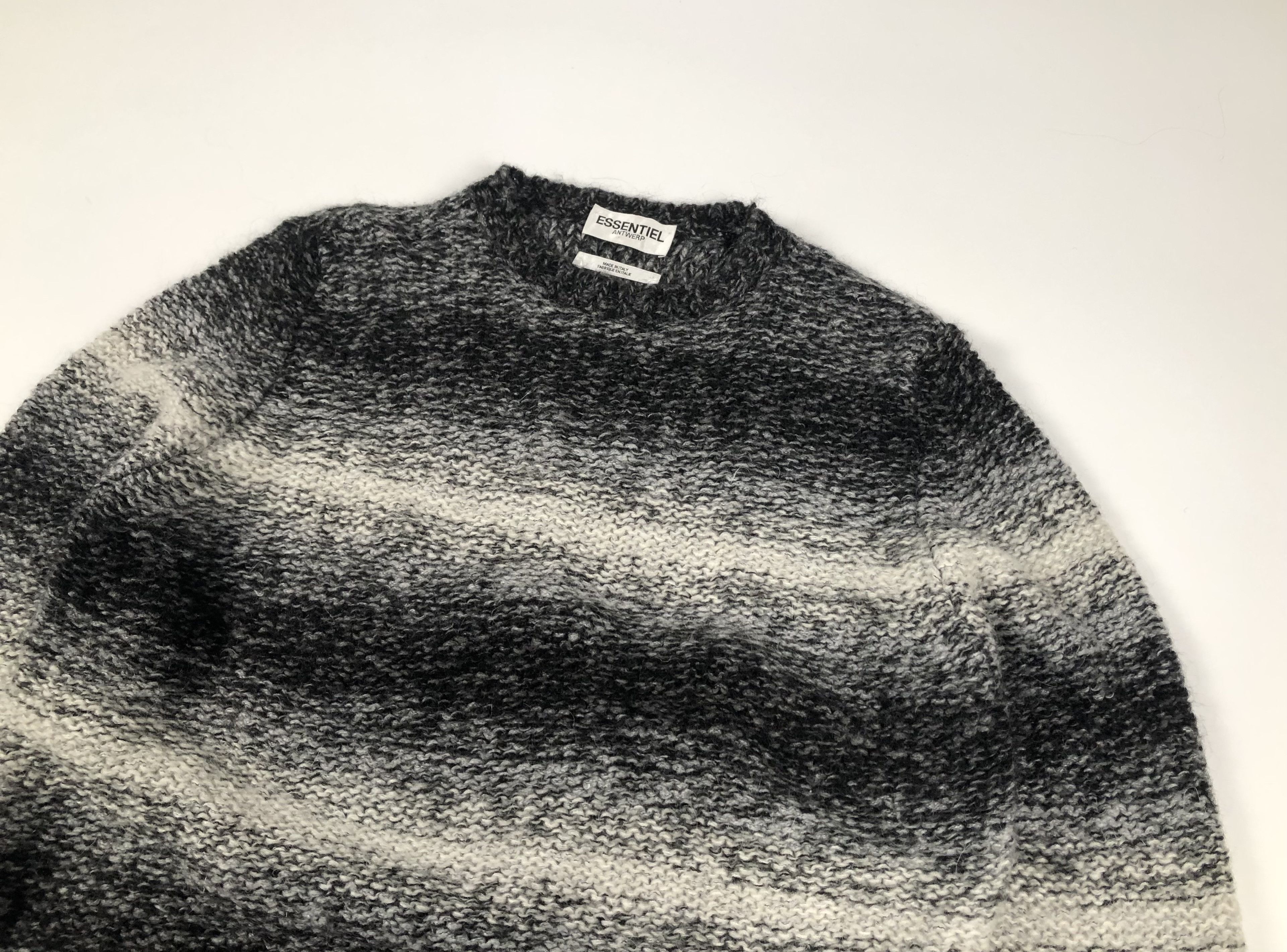 Essentiel Antwerp Essentiel Antwerp Crewneck Mohair Sweater Size L / US 10 / IT 46 - 2 Thumbnail