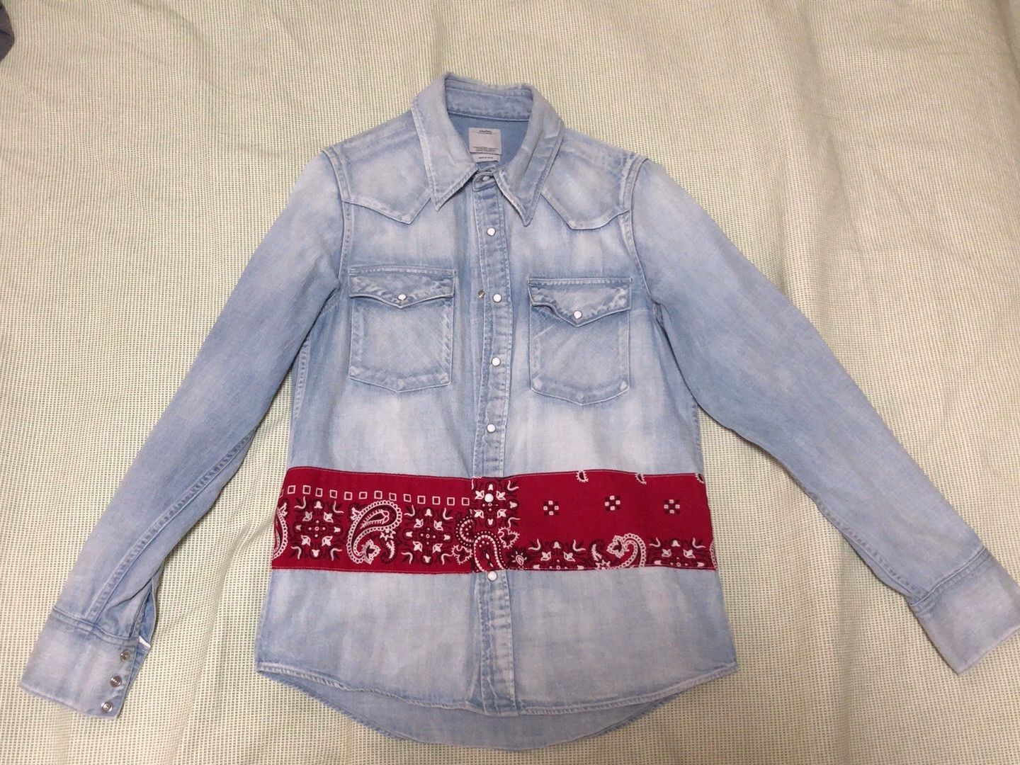 Visvim VISVIM 17AW BANDANA BORDER Size US XS / EU 42 / 0 - 1 Thumbnail