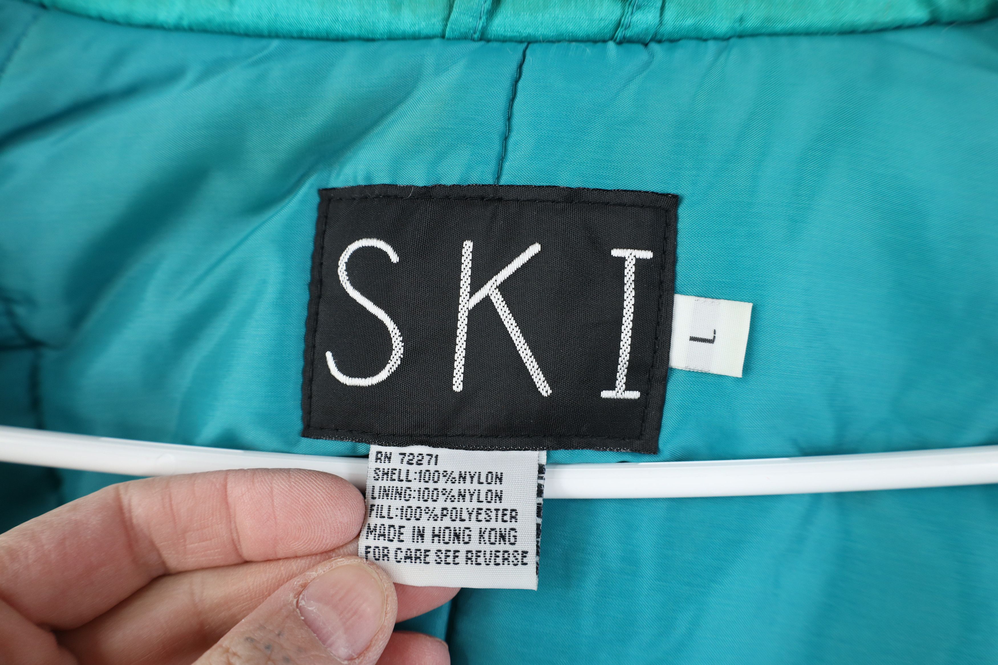 Vintage Vintage 90s Streetwear Block Ski Snowboard Puffer Jacket Size L / US 10 / IT 46 - 11 Thumbnail