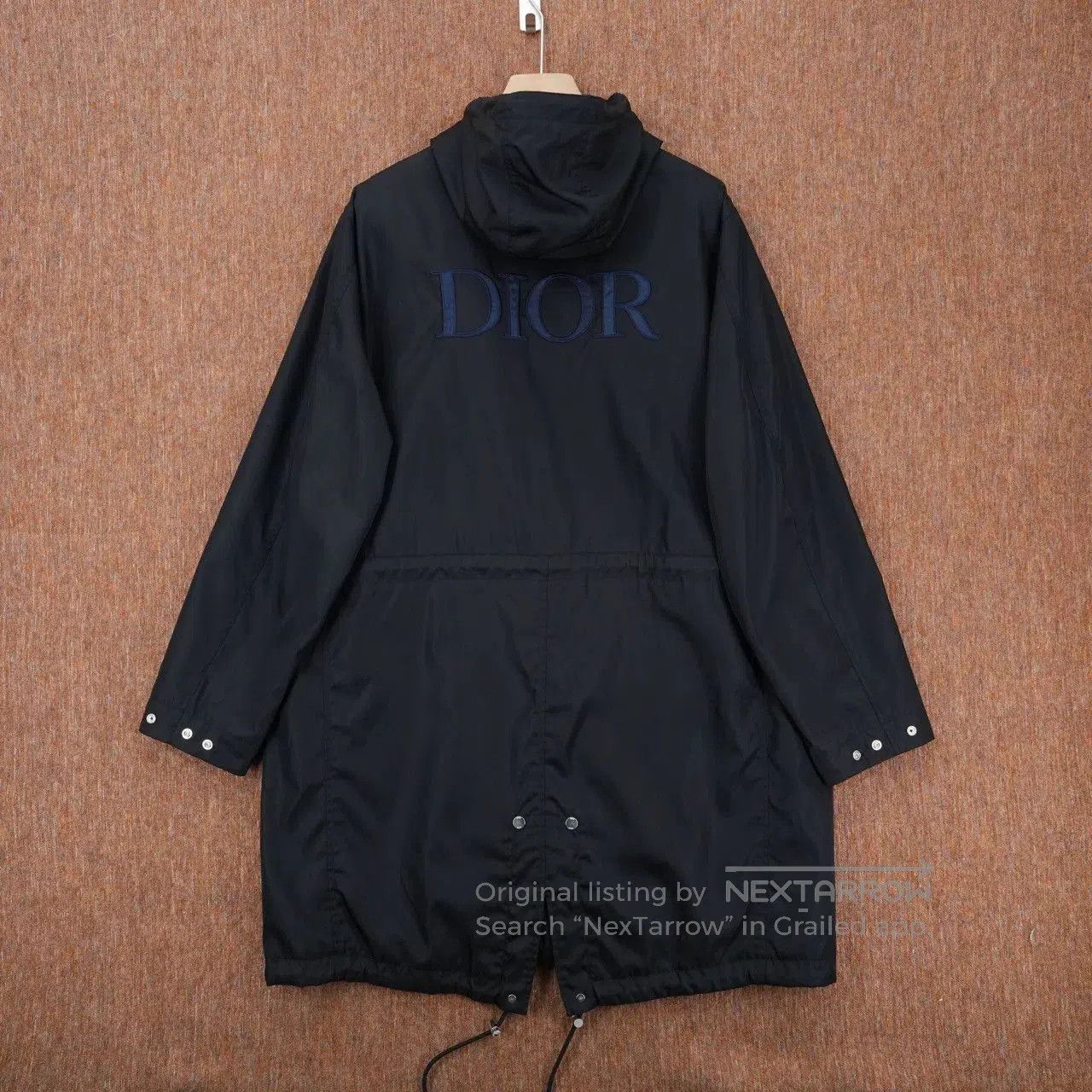 Dior dior embroidered logo nylon parka coat. Size US L / EU 52-54 / 3 - 2 Thumbnail