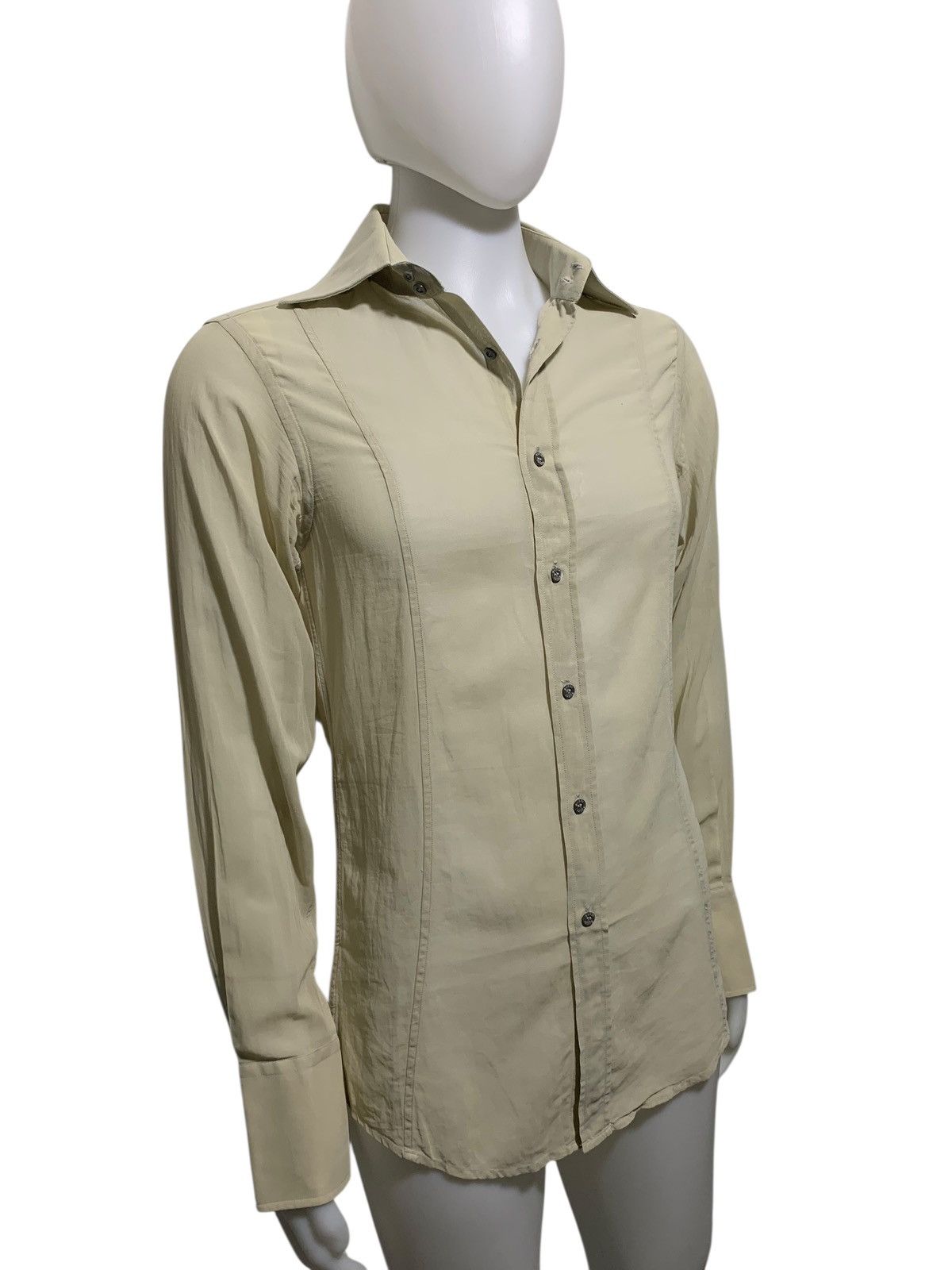 Gucci Gucci tom ford sheer button up shirt Size US S / EU 44-46 / 1 - 4 Thumbnail