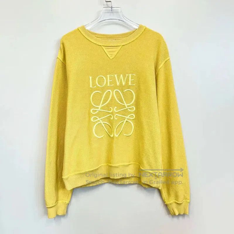 Loewe Loewe Yellow Women's Sweatshirt Size S . Size S / US 4 / IT 40 - 1 Thumbnail