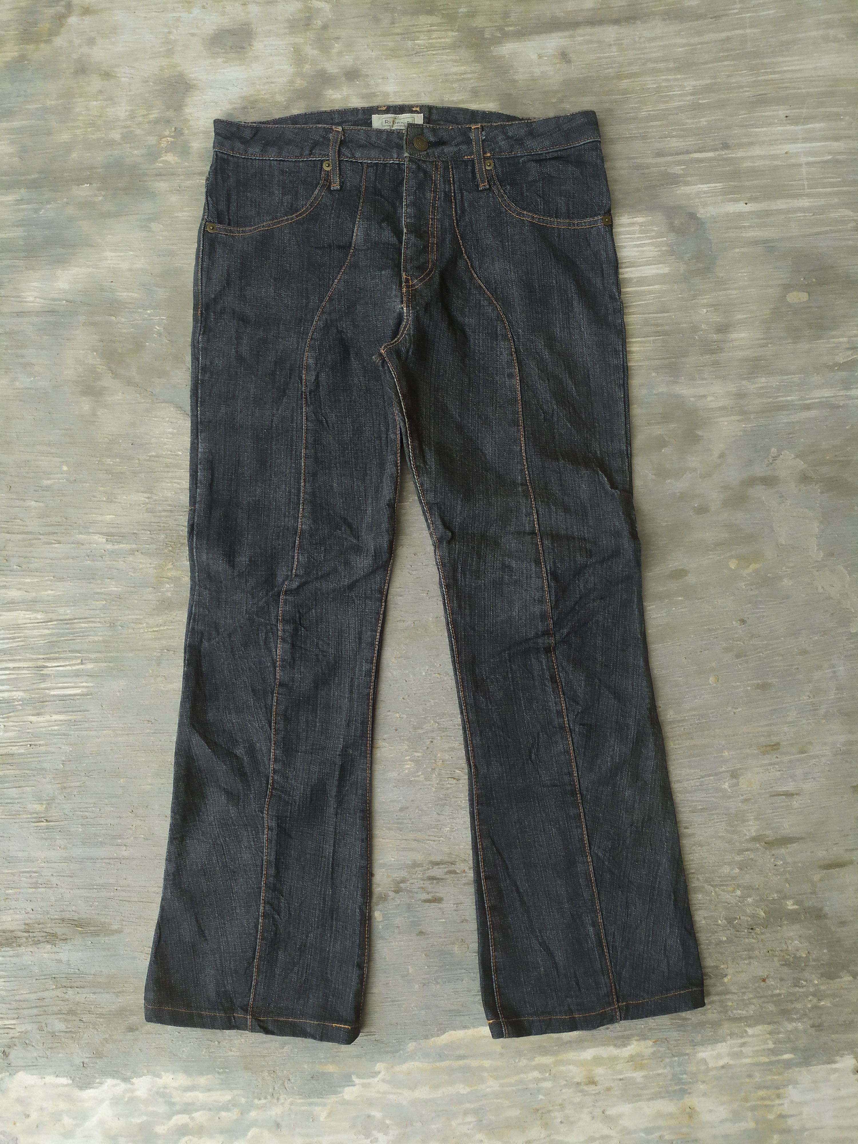 Hysteric Glamour × Japanese Brand Ri Ben-Nu Cowboy Denim Size US 32 / EU 48 - 2 Thumbnail