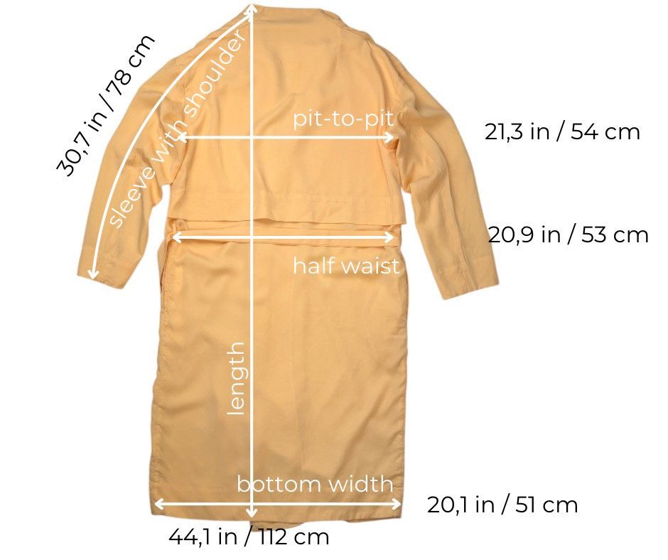 Designer × Wood Wood WOOD WOOD SILK TWILL INDIAN HILL JACKET YELLOW BELTED XS Size XS / US 0-2 / IT 36-38 - 2 Thumbnail
