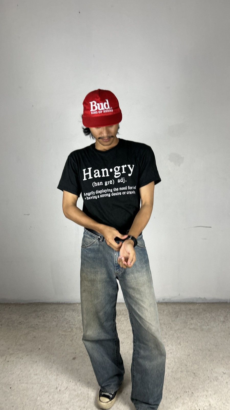 Vintage 1990s Hangry Size US M / EU 48-50 / 2 - 5 Thumbnail
