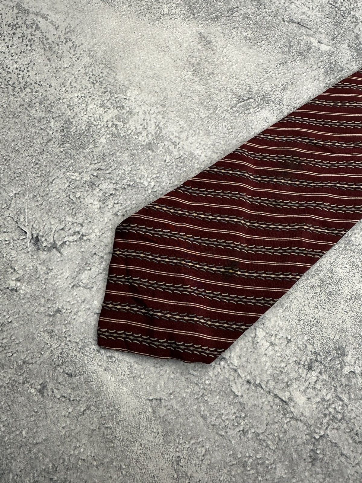 Stefano Ricci Stefano Ricci 100% Pure Silk Tie Made in Italy Striped Size ONE SIZE - 6 Thumbnail