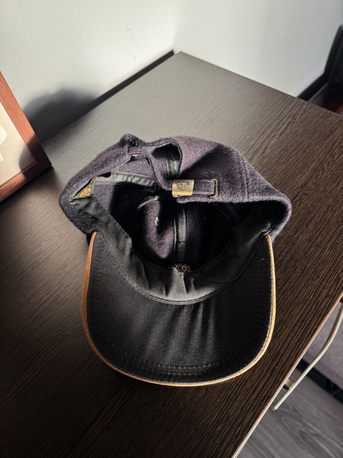 Timberland Timberland Weathergear Vintage Wool/ Leather cap Size ONE SIZE - 4 Thumbnail
