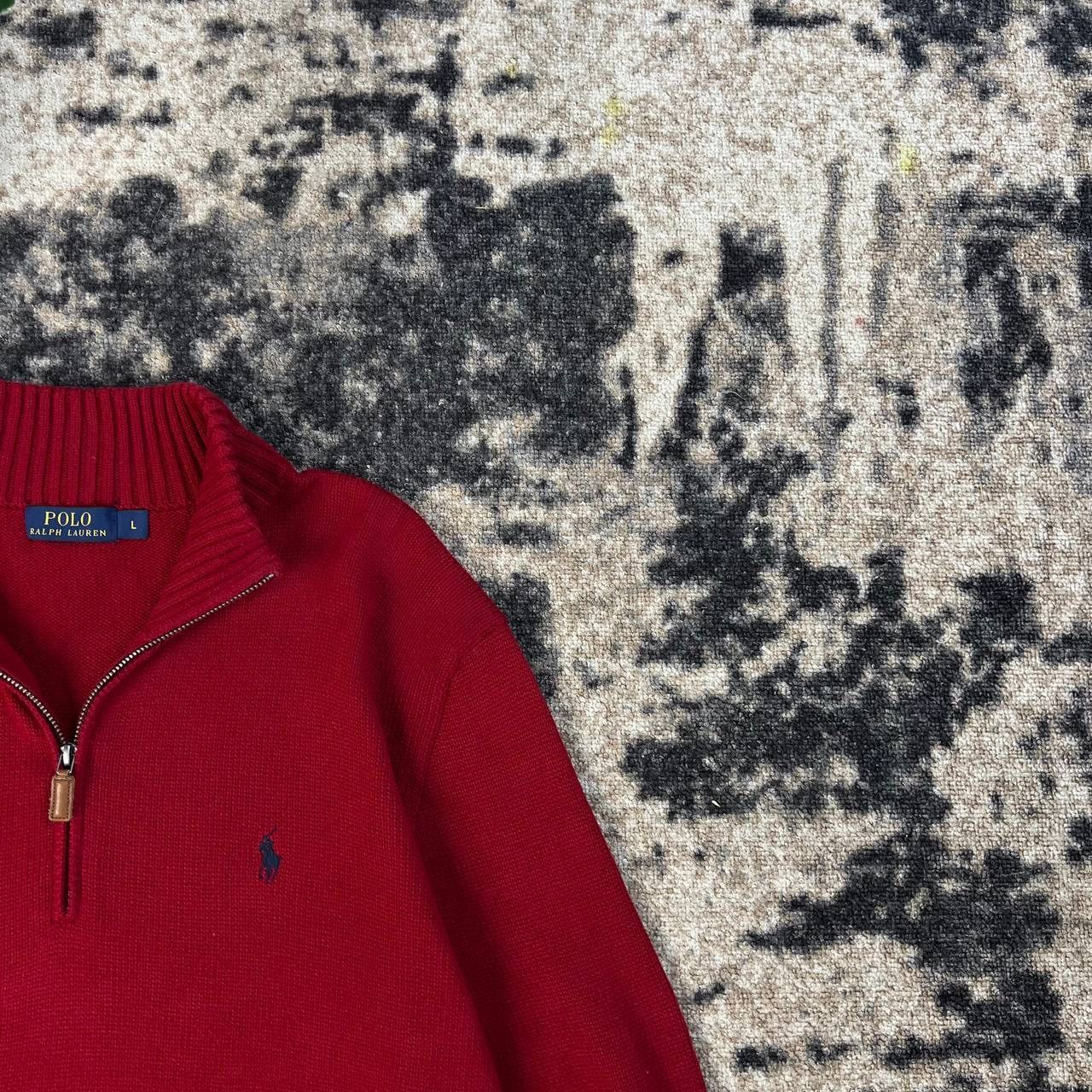 Polo Ralph Lauren Polo Ralph Lauren Luxury Quarter Zip Up Sweater Size US L / EU 52-54 / 3 - 2 Thumbnail