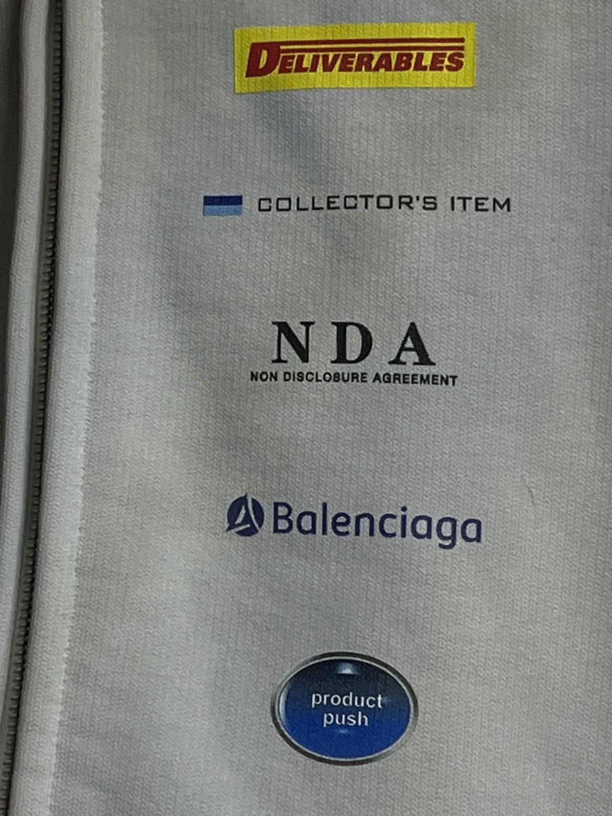 Balenciaga Balenciaga Business zip up hoodie logo xxl Size US XXL / EU 58 / 5 - 9 Thumbnail