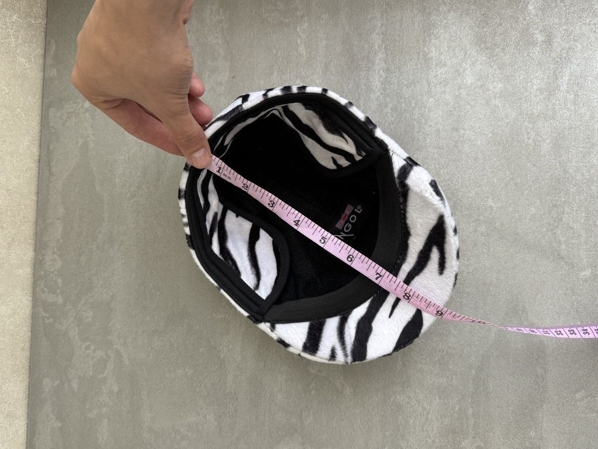 Kangol Vintage Kangol zebra black / white hat flat cap Size ONE SIZE - 11 Thumbnail
