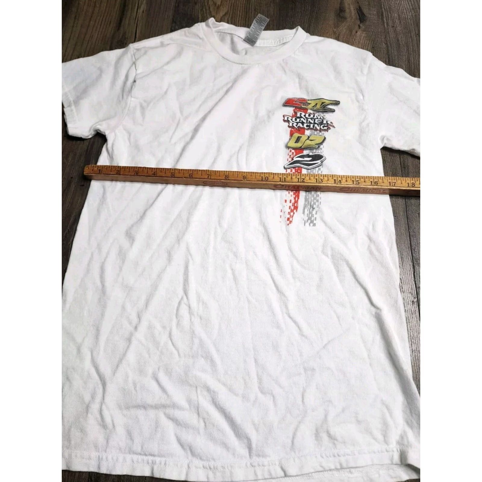 Gildan Gildan Graphic Print Short Sleeve T Shirt Mens Small White Racing 90s Cars Size US S / EU 44-46 / 1 - 3 Thumbnail