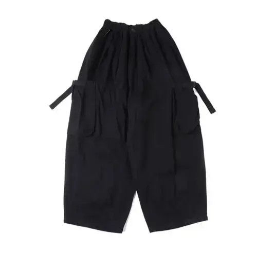 20AW Indigo Union Japan Black Oversized Worker Pants