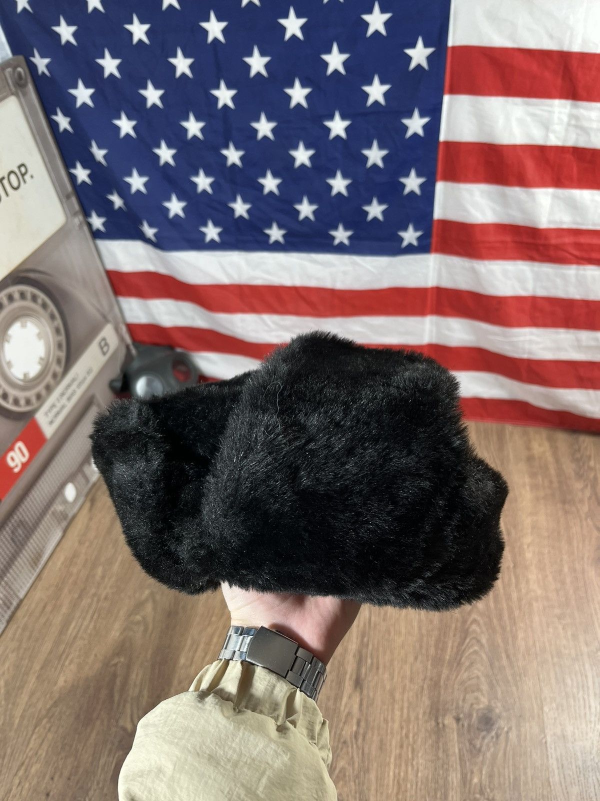 Vintage Vintage Ushanka Hat Size ONE SIZE - 9 Thumbnail