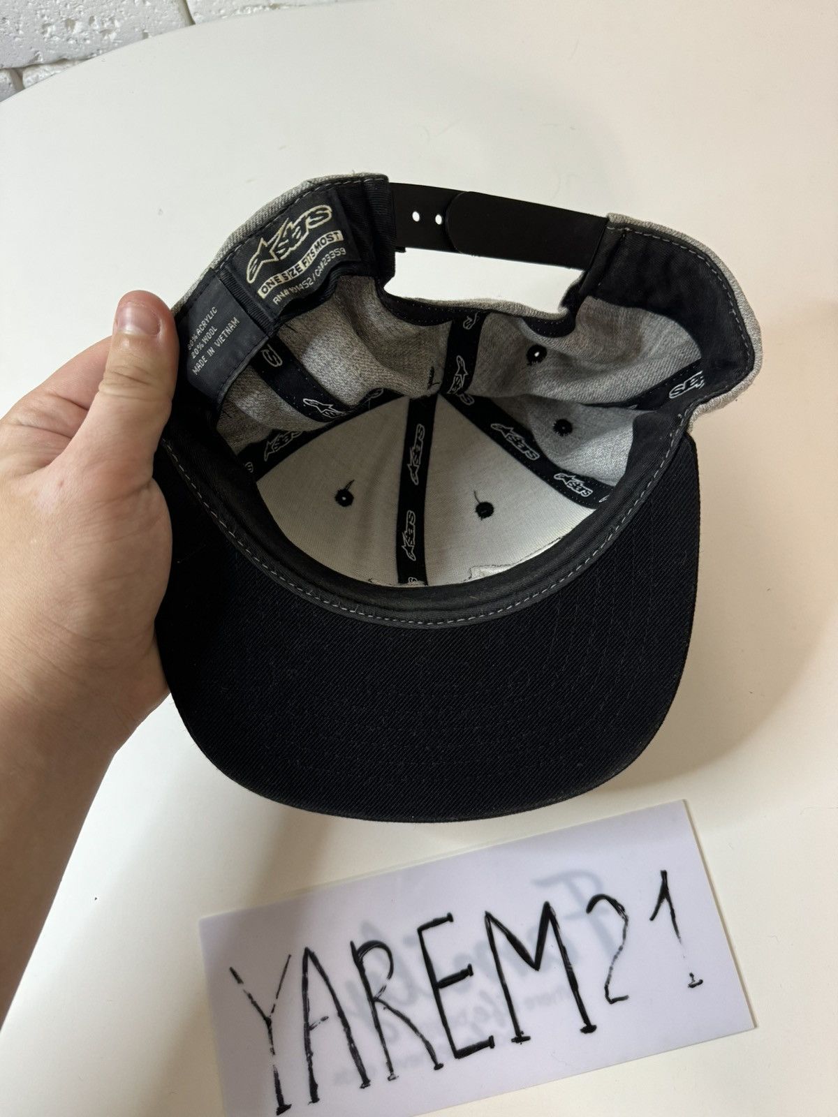 Vintage Alpinestars cap hat Size ONE SIZE - 4 Thumbnail