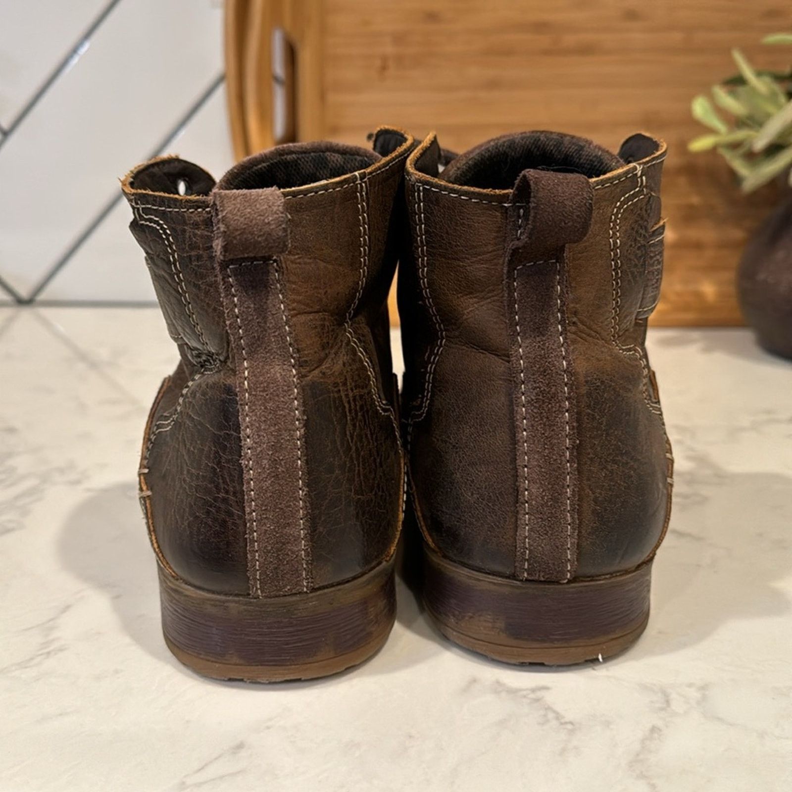 Other Type Z Harvey brown leather broken in manly rugged size 10 Size US 10 / EU 43 - 2 Thumbnail