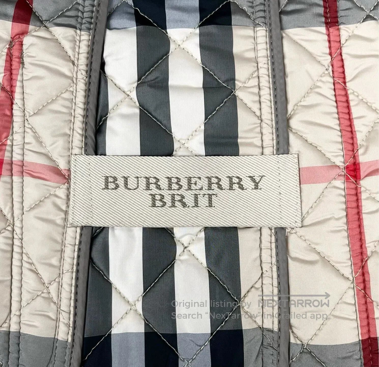 Burberry burberry quilted nylon flight jacket in khaki. Size US S / EU 44-46 / 1 - 4 Thumbnail