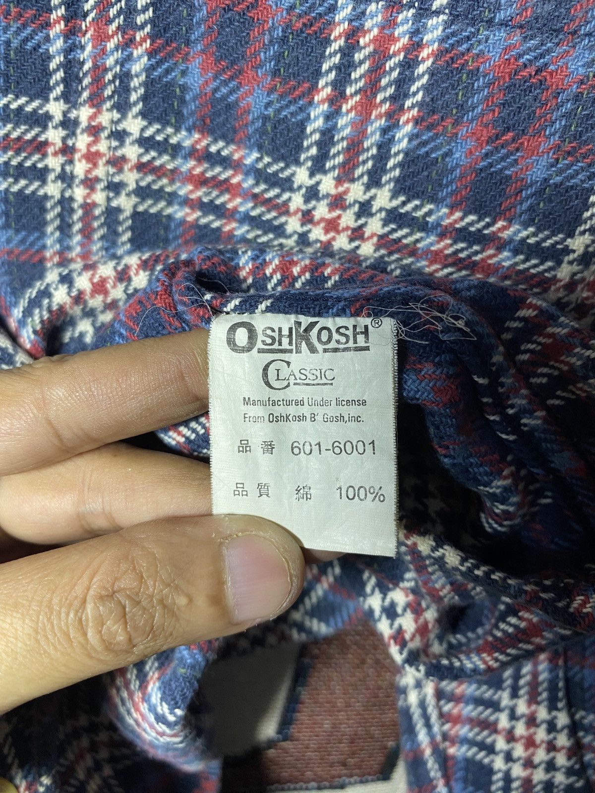 Oshkosh Oshkosh Vintage Shirt Size US M / EU 48-50 / 2 - 5 Thumbnail