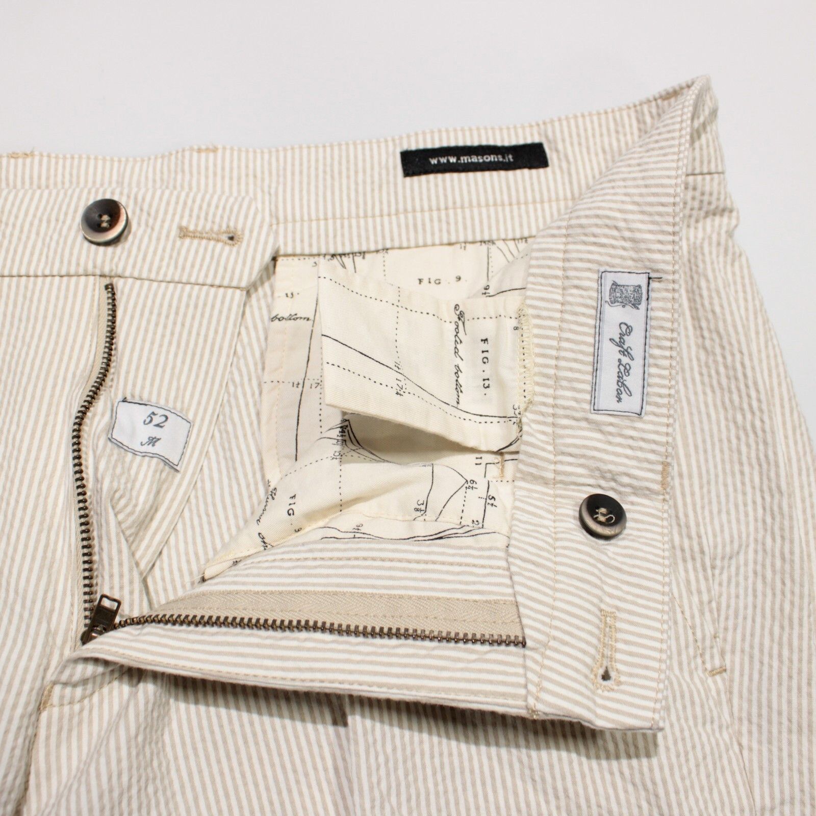 Mason's Mason's New with tags Chino Size 36 US In Beige Size US 36 / EU 52 - 3 Thumbnail