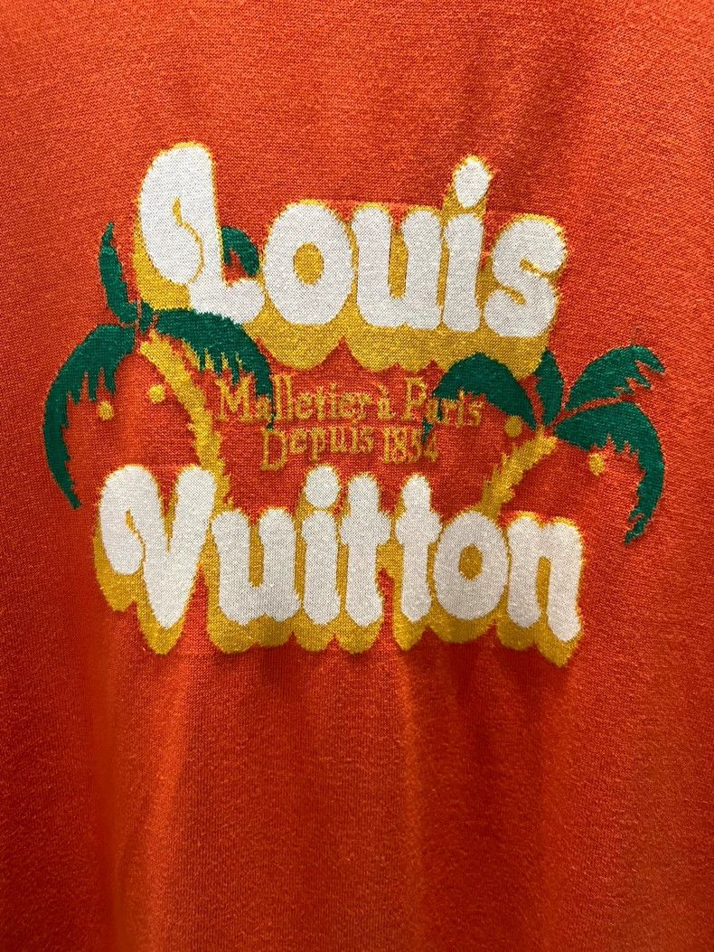 Louis Vuitton LOUIS VUITTON Coconut knit short sleeves 2501-Nextarrow Size US M / EU 48-50 / 2 - 4 Thumbnail