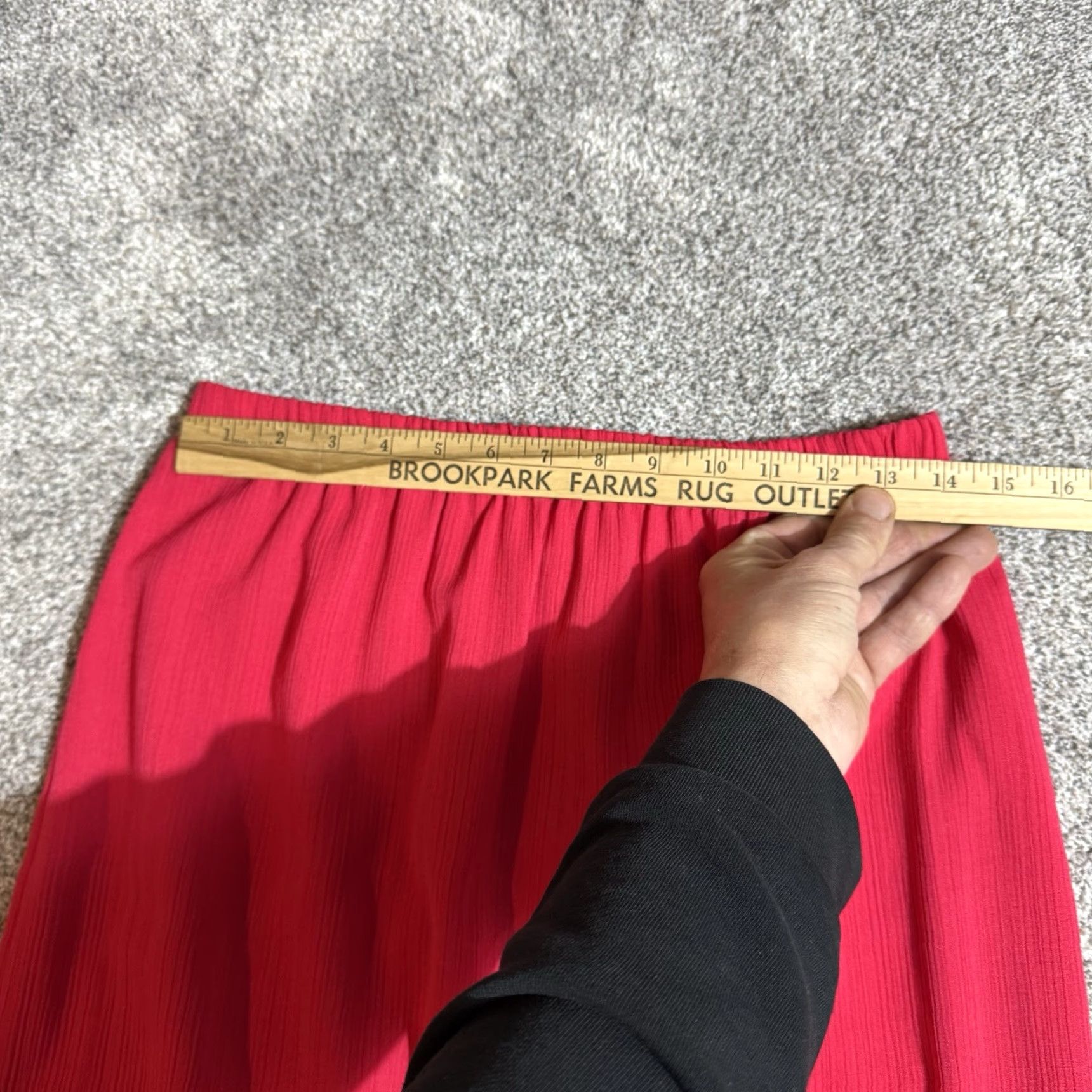 Vintage VINTAGE Skirt 12WP Plus Petite Maxi Cottagecore 90s Lagenlook Feminine Pink USA Womens Size 34" / US 12 / IT 48 - 3 Thumbnail