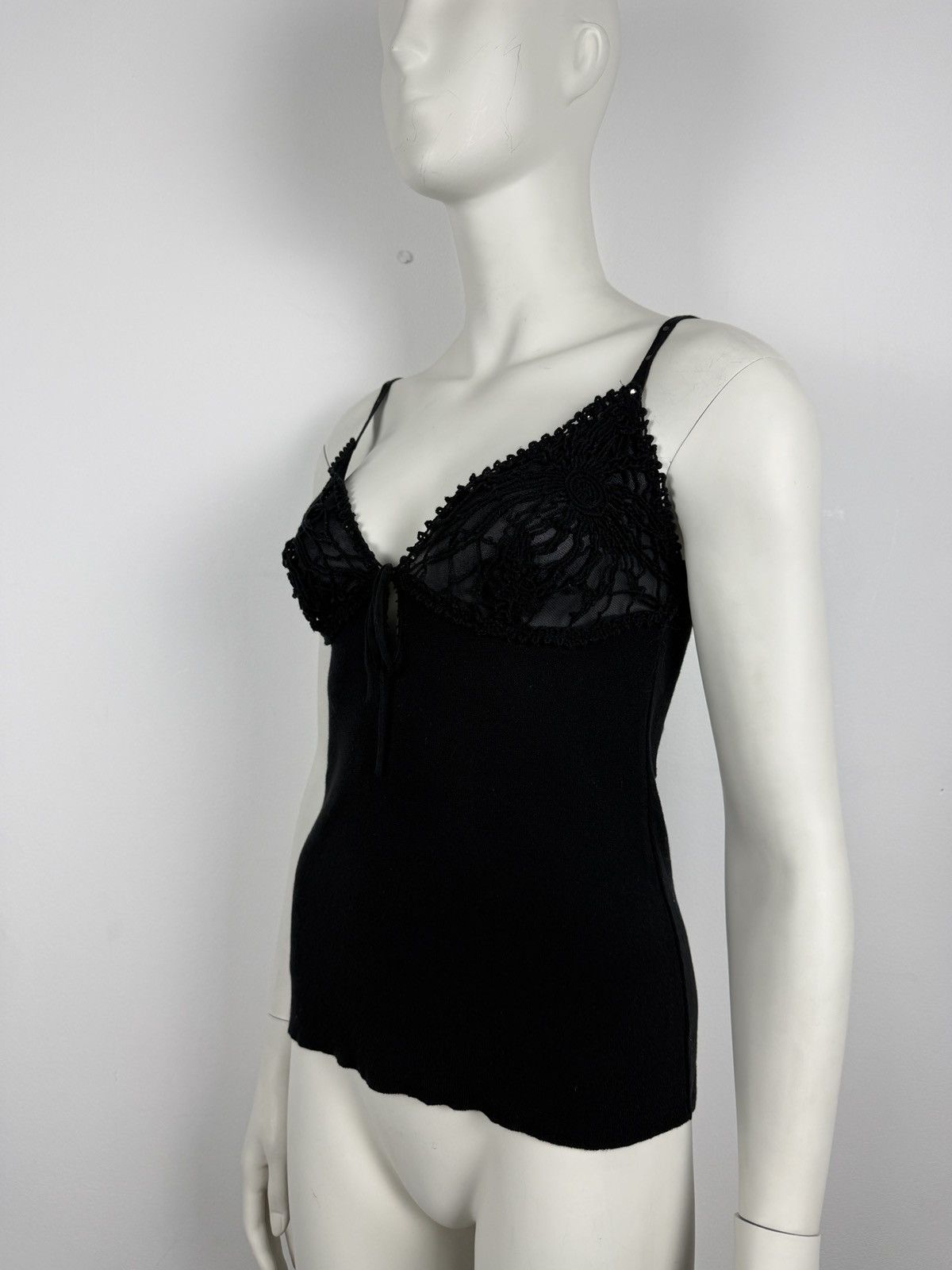 Alexander McQueen Alexander McQueen 1990’s Beaded Knit Spiderweb Top Size S / US 4 / IT 40 - 7 Thumbnail
