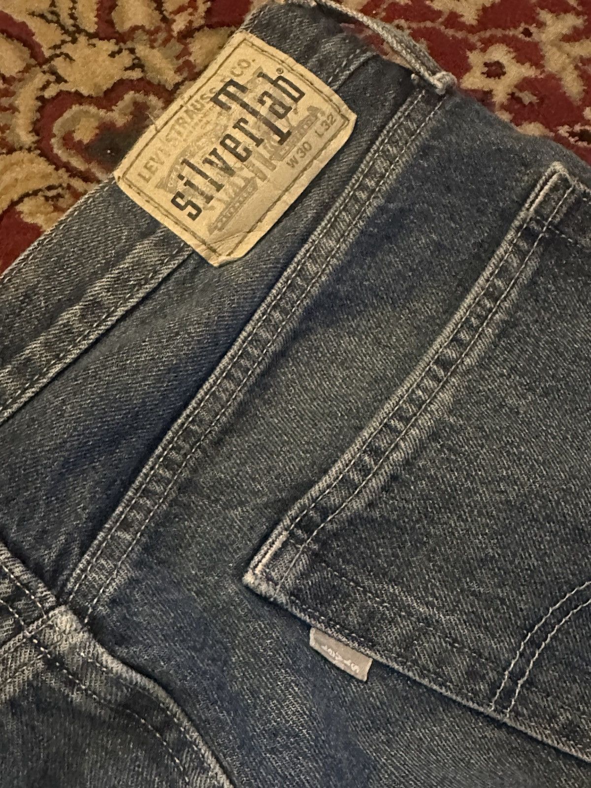 Levi's 📍Vintage Silvertabs📍 Size US 30 / EU 46 - 6 Thumbnail